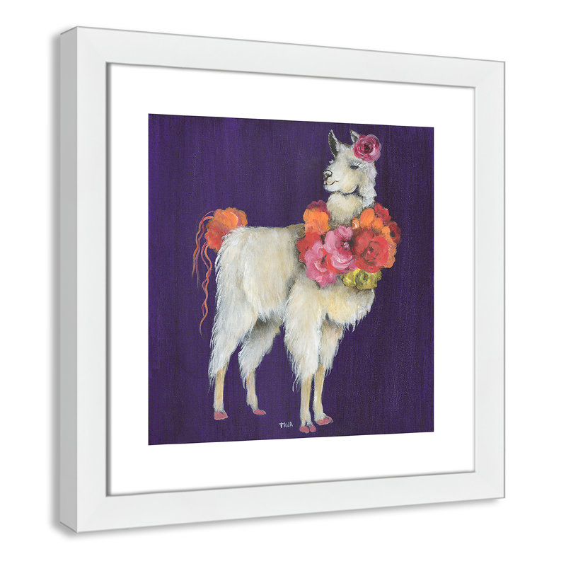 Art sur toile little, H 18 po x l 18 po x P 0,625 po, Cadre argenté