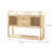 Odaliz Solid Wood Accent Cabinet