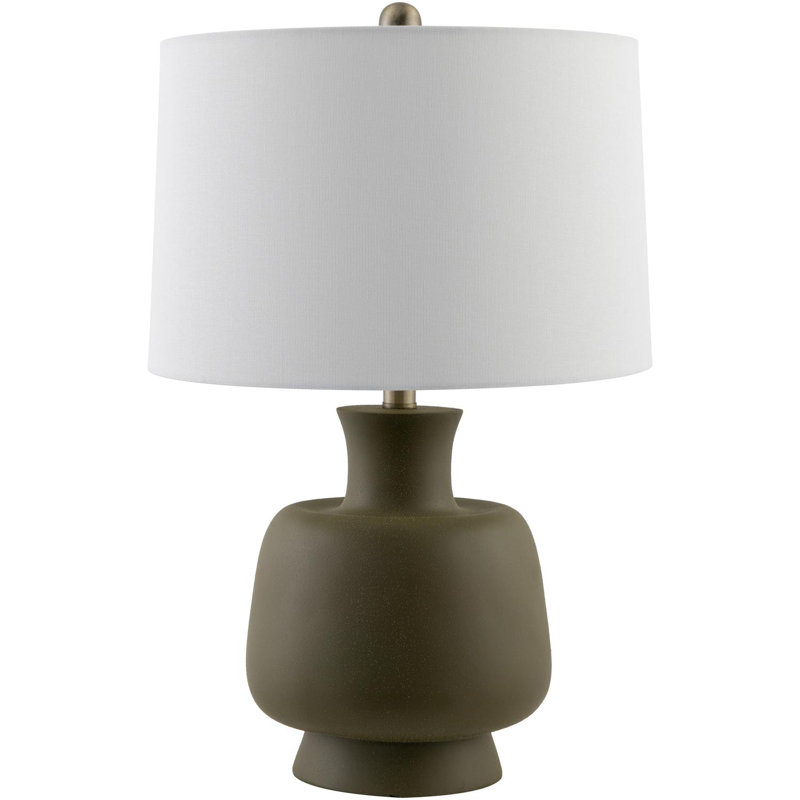 Lampe de table en résine Lobue, Dark Brown