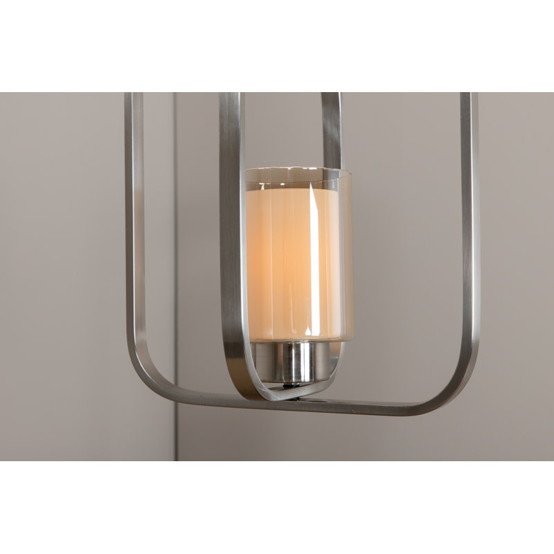 Altheimer 1 - Light Nickel Lantern Pendant