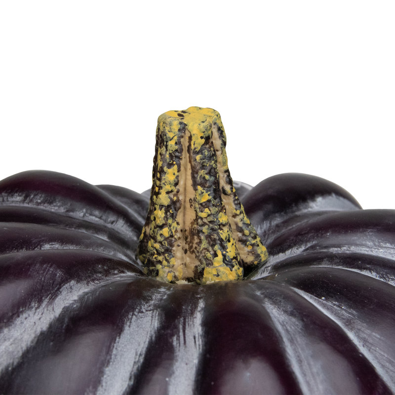Statue d'automne 10,5 po marron citrouille rouge