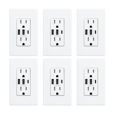 15 Tamper Resistant Duplex Outlet