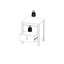Cynsere 43.6cm W Plywood / Laminate Board Bedside Table-1069714937