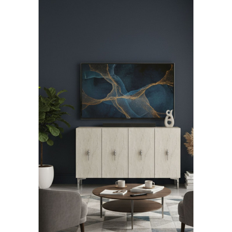 Console, Light Grey/Silver