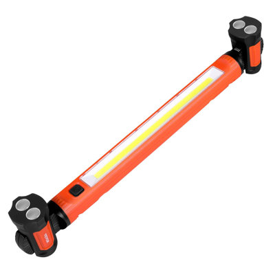 Underhood Work Light, 1250LM, 6000Mah Rechargeable Magnetic Bright LED Light, Portable Cordless Mechanic Work Light Bar, For Car Repairing Inspection Garage Workshop Emergency Home Lighting