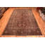 Grand tapis indien rouge antique Agra