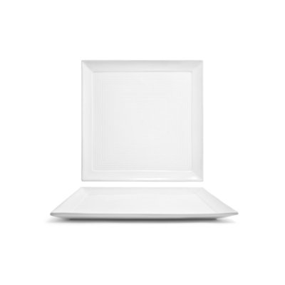 Assiette plate en spirale 12 po