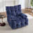 Oversized Soft  Chenille Swivel Rocker Recliner Chair For Living Room-1189123387-1189623134