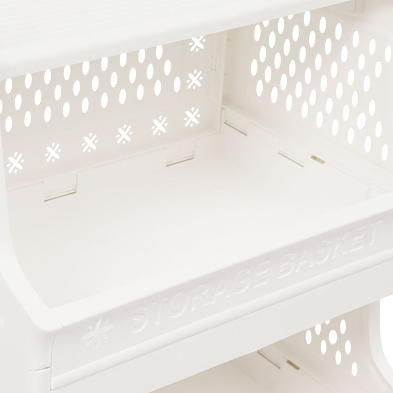 Panier à linge avec roulettes