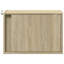 Daryana 50cm W Manufactured Wood Bedside Table-1366402219