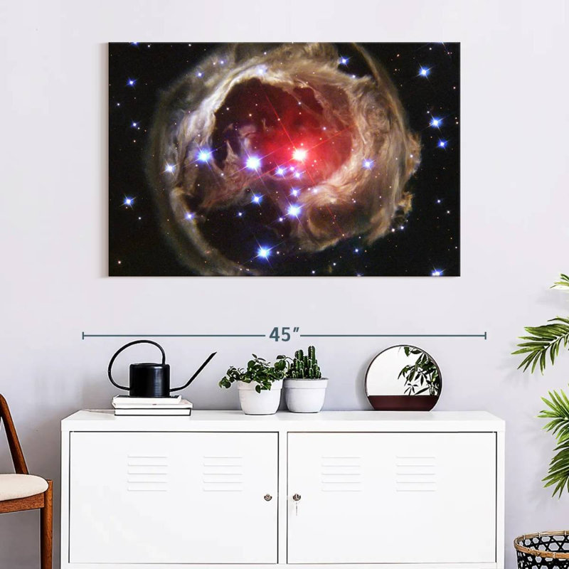 Oberle Crab Nebula, 16" H x 24" W