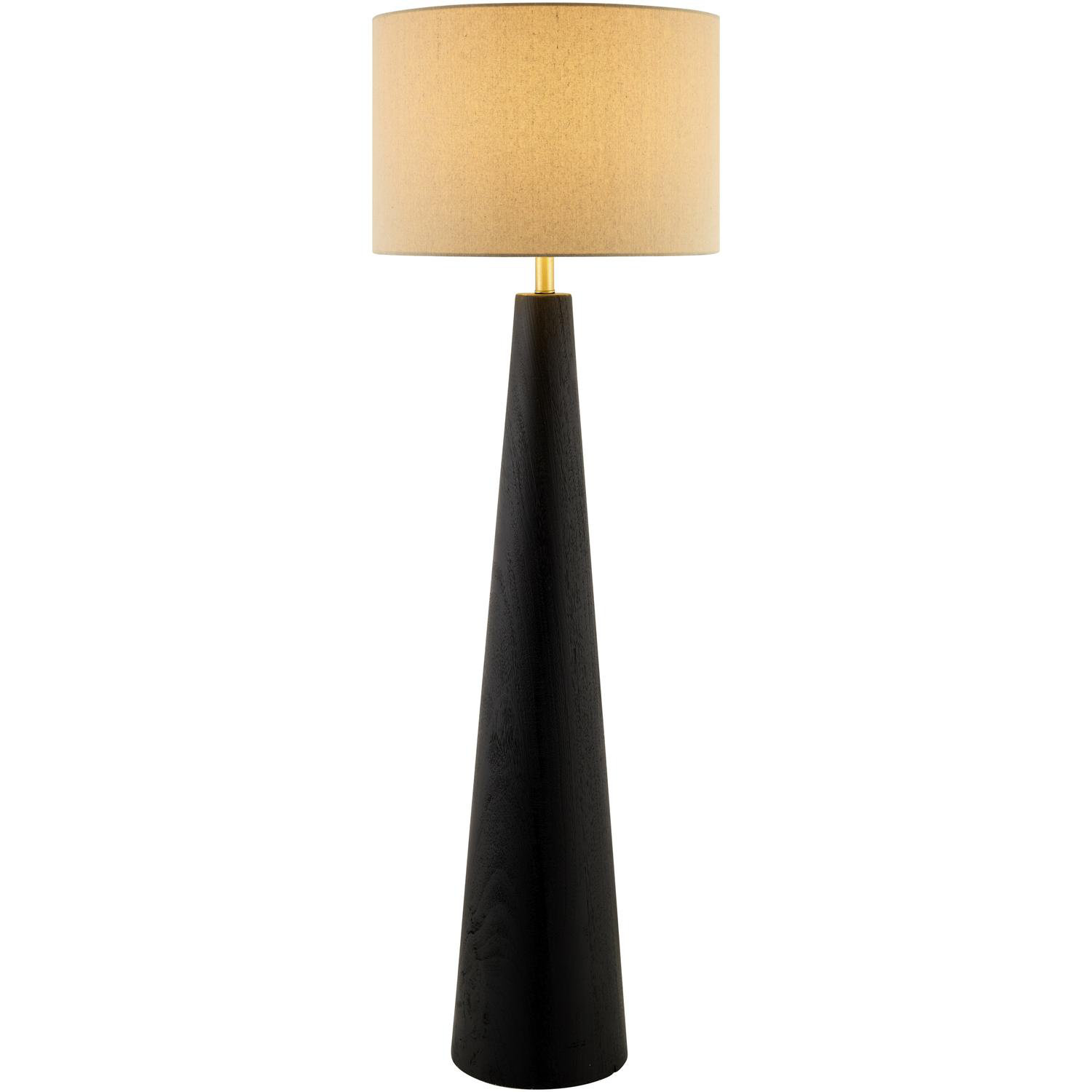 Vaila 53" Floor Lamp, Black