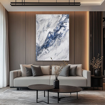 "Aetheris", peinture à l'huile sur toile sans cadre 31 "x 47"