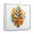 Cadre flottant blanc