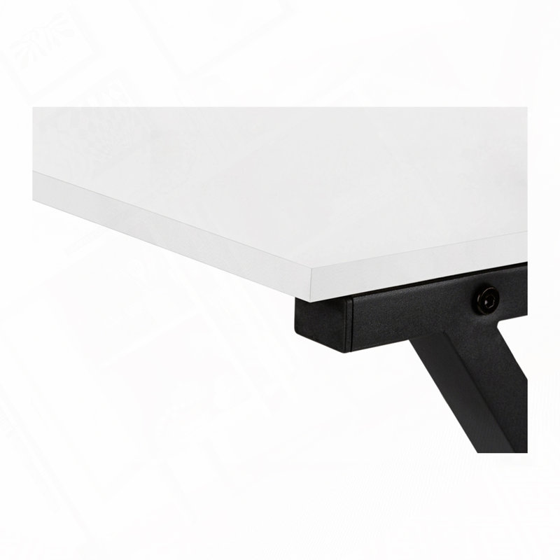 Bureau d'ordinateur en L Home Office, Blanc