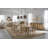 Pula 120.25 " Extendable Rectangular with Solid Wood Base Dining Table