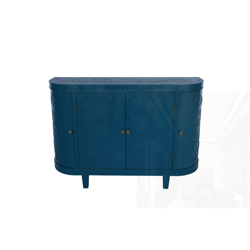 Armoire de rangement moderne avec 4 portes