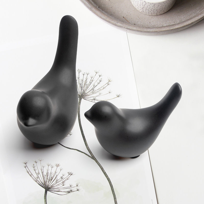 Ornements décoratifs de style moderne pour petits oiseaux
