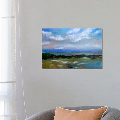 Beach And Sky I by Karen Fields - Wrapped Canvas Gallery-Wrapped Canvas Giclée