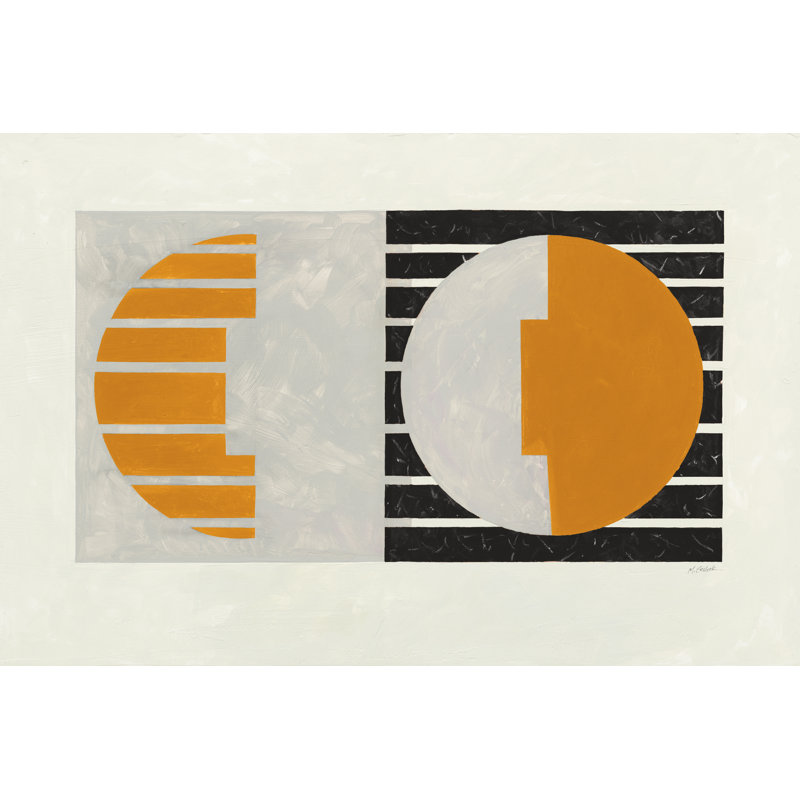 Latitude V2 by Mike Schick - Wrapped Canvas Painting, 30cm H x 46cm W