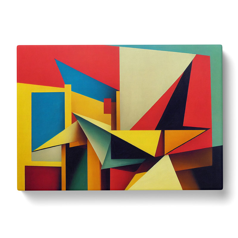 Modern Abstract Shapes Vol.6 - Wrapped Canvas, 35cm H x 50cm W x 3cm D