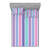 Microfiber Striped Sheet Set-45381513-89083799