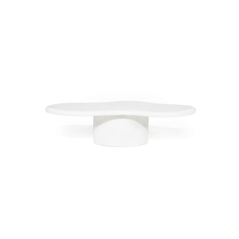 Seki Glass Top Single Coffee Table