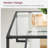 Nancy 39.4" W Rectangle Glass Top Coffee Table with Storage-957661745