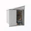 Abri de jardin avec porte simple-134636257