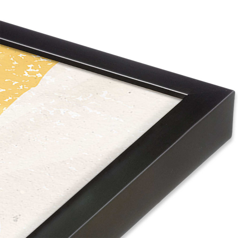 «Essence Of Banana», Cadre en zinc patiné, H 13,75 po x l 13,75 po