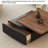 Mid-century style rotatable storage coffee table
