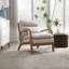 Upholstered Linen Armchair-509239902