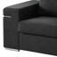 Chaise avec accoudoirs en tissu Gianna