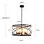 Luminaire suspendu tambour 5 lumières