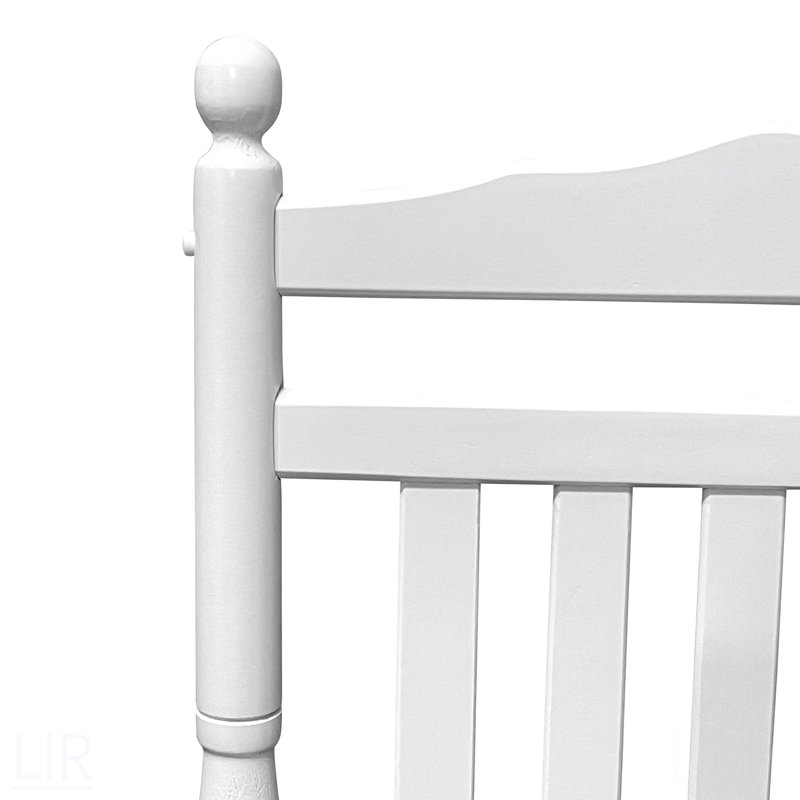 Fauteuil à bascule, adulte, Blanc