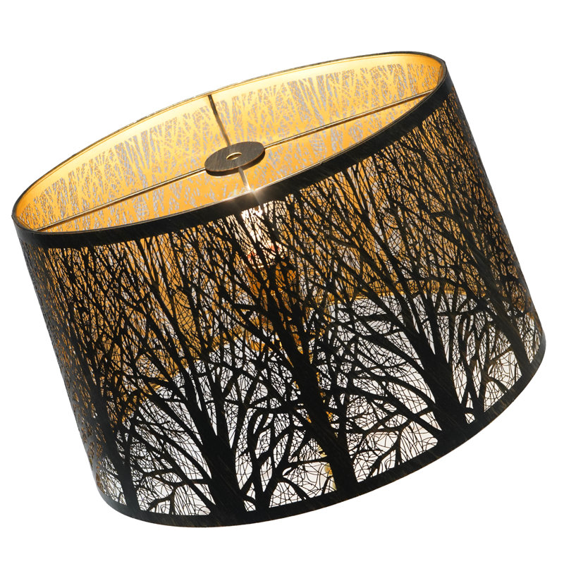 30.48cm H Metal Lamp Shade ( Clip On ), bronze