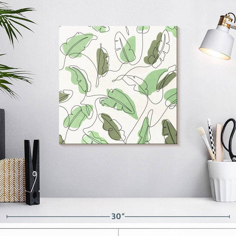 Kerner Leaf Tones, 16" H x 16" W