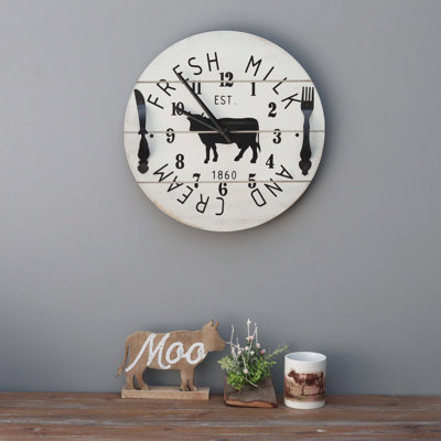 Nashima Wood Wall Clock