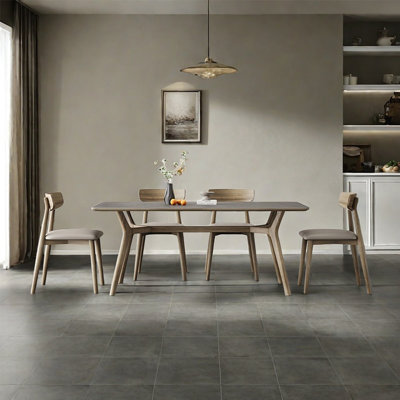 Nordic style modern minimalist dining table