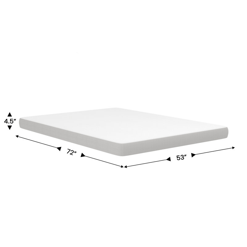 Cooling Memory Foam Mattress In A Box For Sleeper Sofa Or Dorm