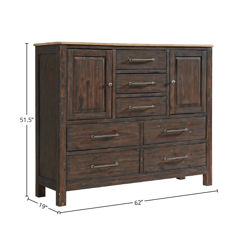 Commode 7 tiroirs Raashid