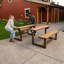 Lifetime Outdoor Furnitures Convertible Bench