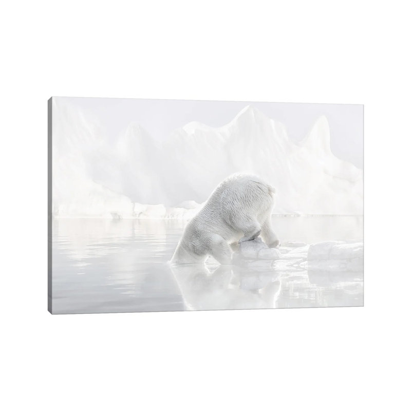 Going For A Swim by Lars Van De Goor - Wrapped Canvas Print, 20.32 cm H x 30.48 cm W