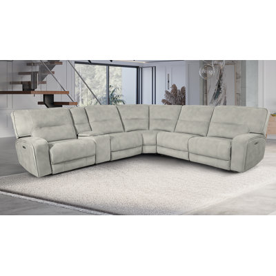 Excalibur 5 Seater Console Power Recliner