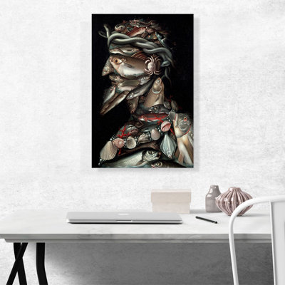 «The Admiral» par Giuseppe Arcimboldo - impression sur toile tendue