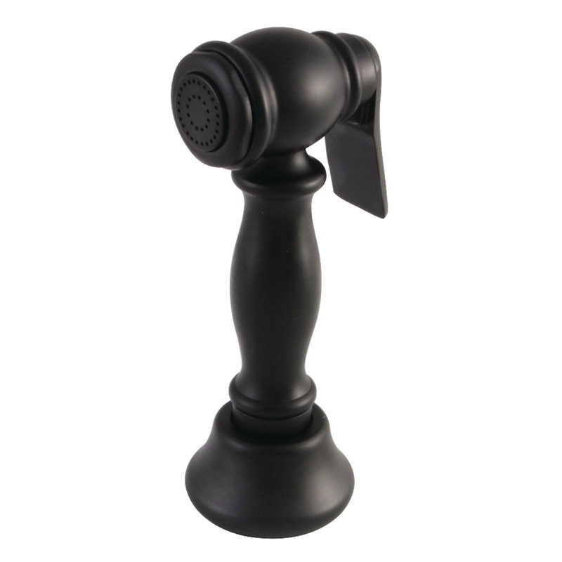 Kingston Brass Kitchen Faucet Side Sprayer, Matte Black