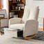 Chaise berçante d'appoint avec dossier haut-1401620816