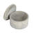 Hazleton Round Decorative Cement Storage with Lids