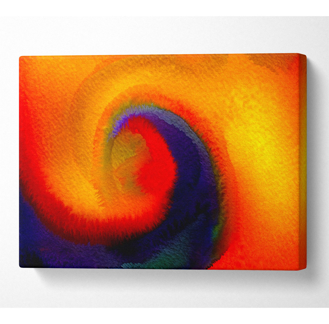 Hurricane Rainbow - Kunstdrucke auf Leinwand - Wrapped Canvas