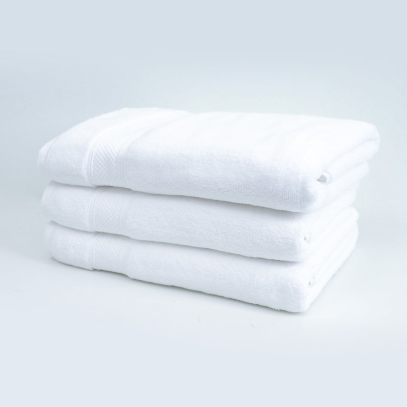 Martex Atelier Zen Optical White Towel, Bath Sheet - 3 Pack
